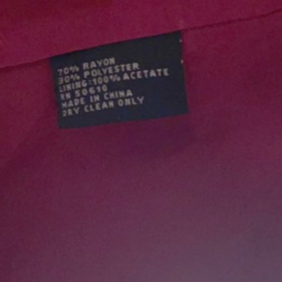 Vintage Kasper ASL women's long jacket size 20 NWT - Picture 9 of 9